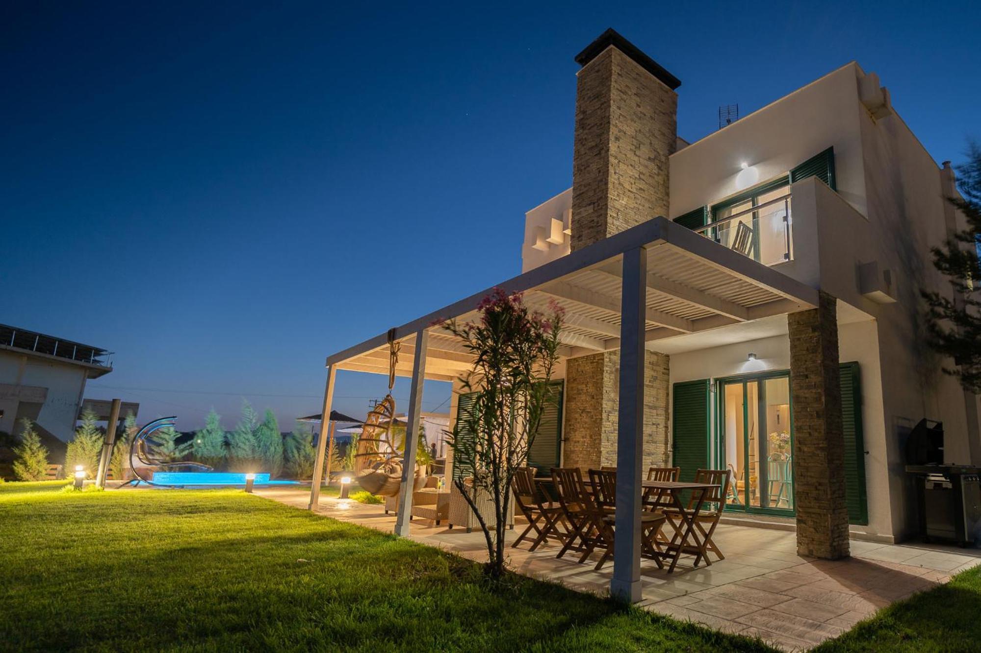 Heliophos Villa Amalthia Kiotari Exteriör bild